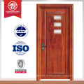 Хорошее качество деревянные двери грецкий орех цвет двери деревянные стеклянные двери дизайн